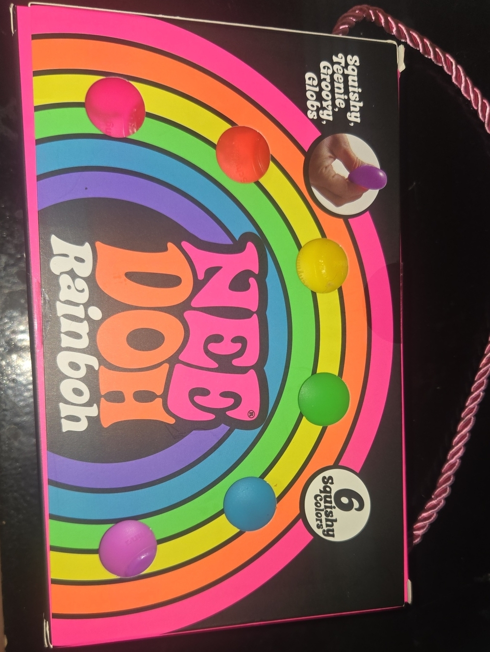 Nee Doh Rainbow Squishy Stress Balls - Multicolor